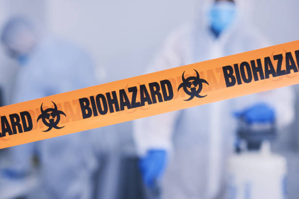 Professional Biohazard technician working in Buckingham, PA